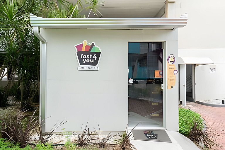 Apto a 340m da PRAIA c/Piscina Churrasqueira