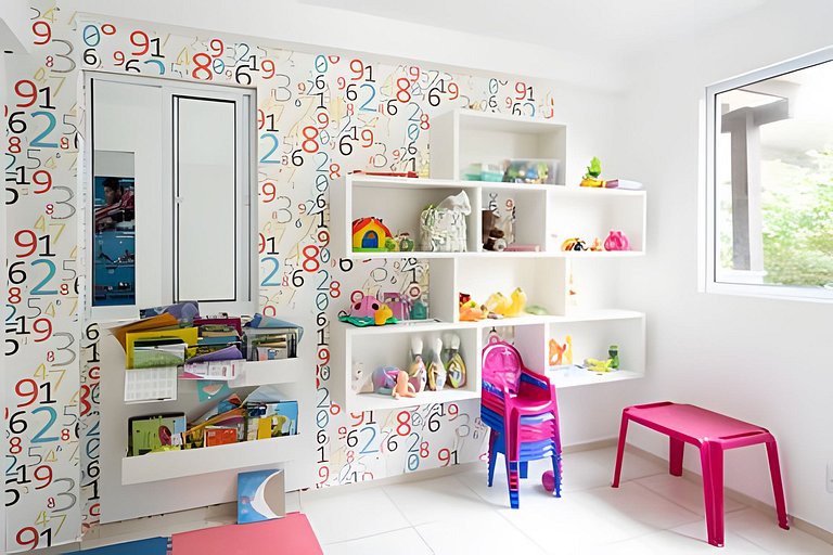 Apto a 340m da PRAIA c/Piscina Churrasqueira