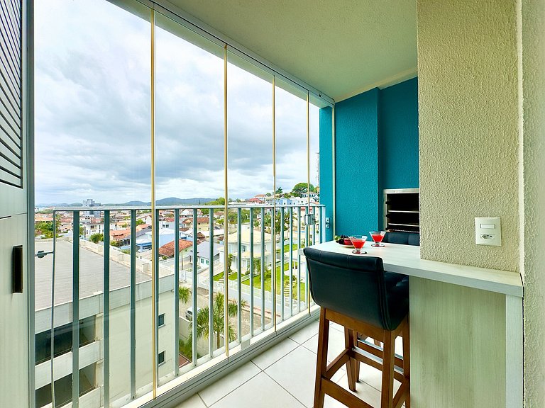 Apto em Barra Velha c/Piscina Churrasqueira