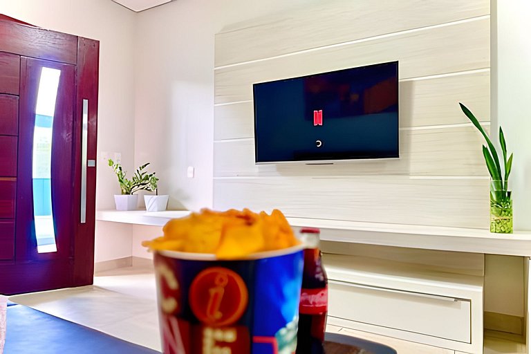 Casa completa a 250m Praia c/Piscina Churrasqueira