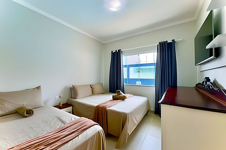 Casa completa a 250m Praia c/Piscina Churrasqueira