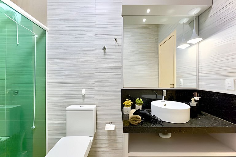 Casa completa a 250m Praia c/Piscina Churrasqueira