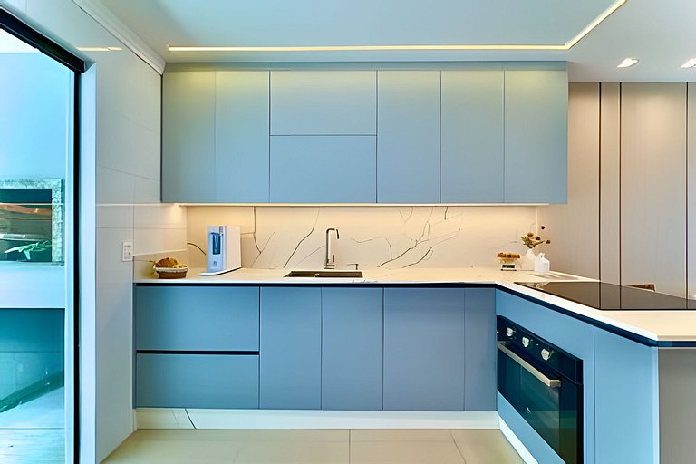 Refúgio a 650m do Mar c/Ar condicionado e Churrasq