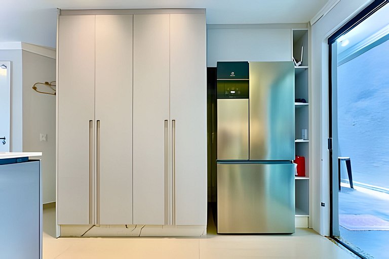 Refúgio a 650m do Mar c/Ar condicionado e Churrasq