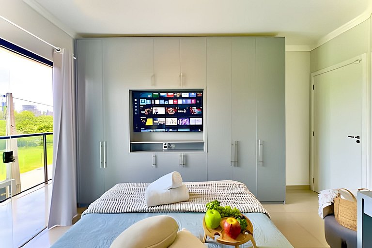 Refúgio a 650m do Mar c/Ar condicionado e Churrasq