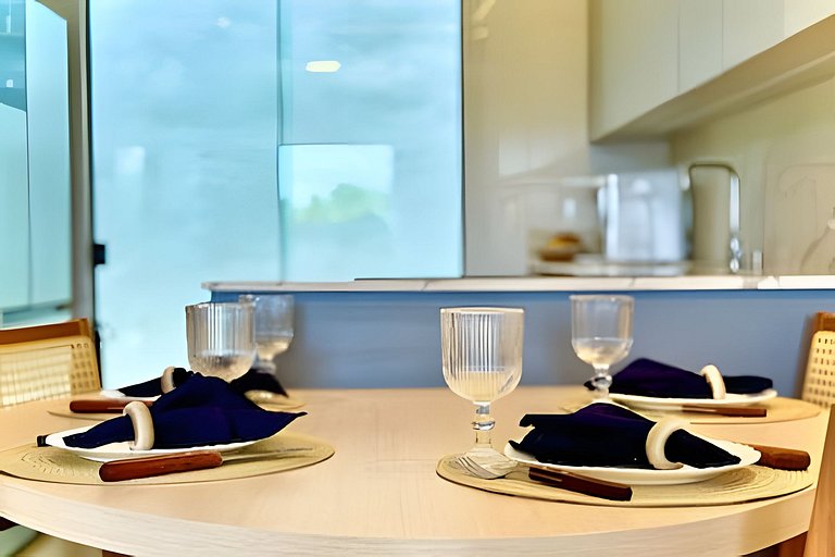 Refúgio a 650m do Mar c/Ar condicionado e Churrasq