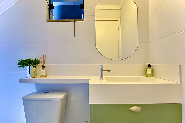 Refúgio a 650m do Mar c/Ar condicionado e Churrasq