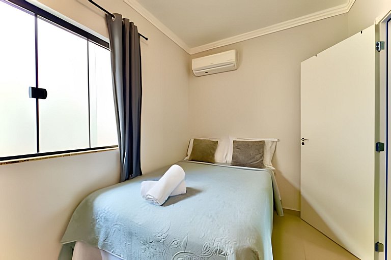 Refúgio a 650m do Mar c/Ar condicionado e Churrasq