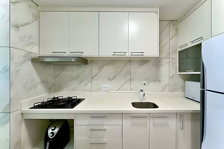 A 10 min da Vila Germânica — espaço completo