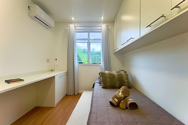 A 10 min da Vila Germânica — espaço completo