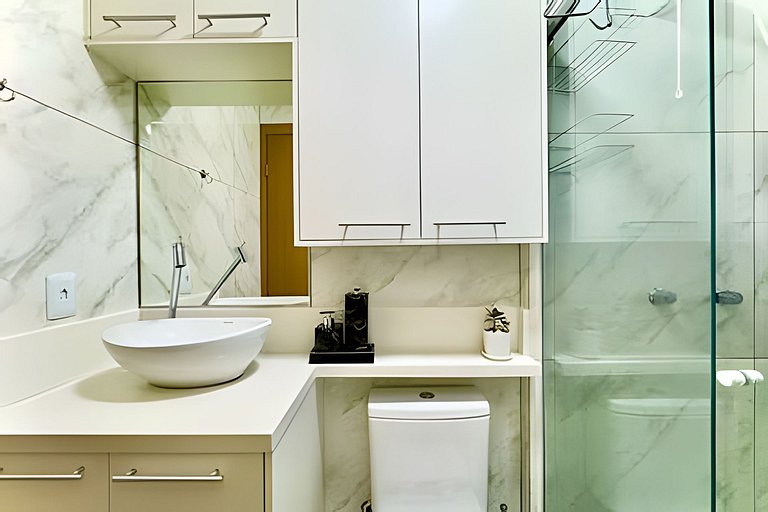 A 10 min da Vila Germânica — espaço completo