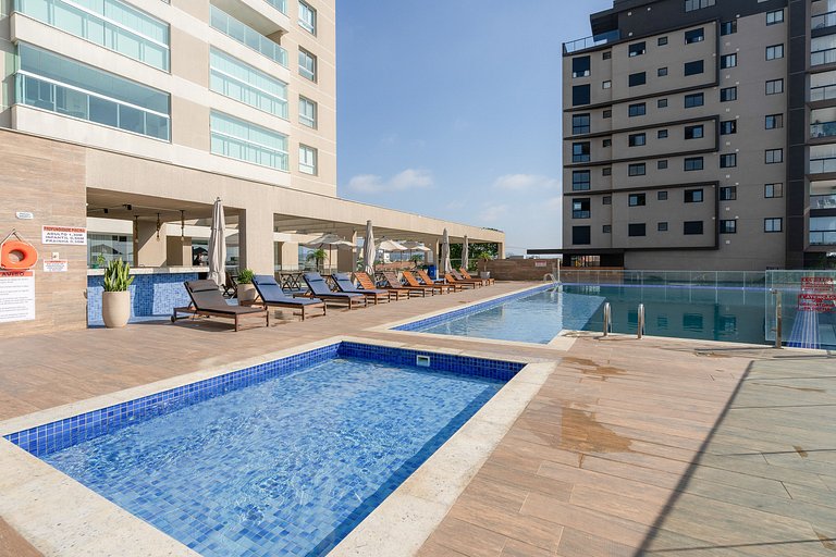 Condomínio Vista Mar | Sacada Gourmet e Piscina