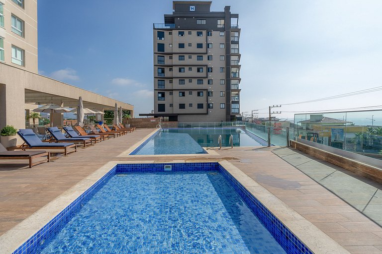 Refúgio a 50m do Mar • Piscina • Ar cond. • Wi-Fi