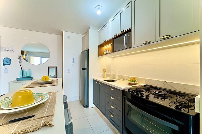 Refúgio a 50m do Mar • Piscina • Ar cond. • Wi-Fi