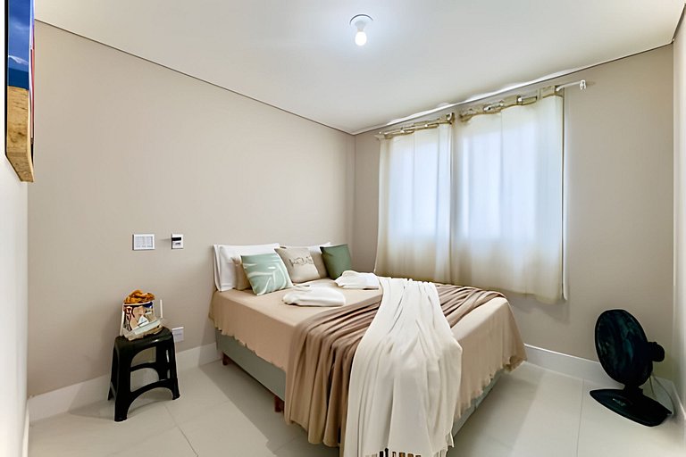 Refúgio a 50m do Mar • Piscina • Ar cond. • Wi-Fi