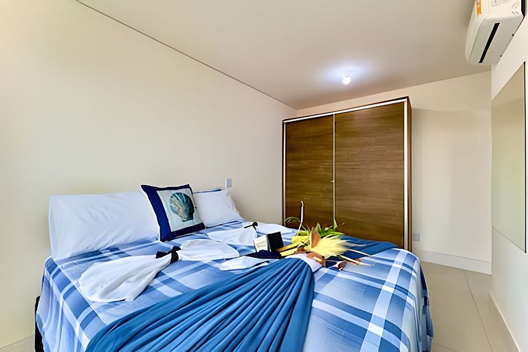 Refúgio a 50m do Mar • Piscina • Ar cond. • Wi-Fi