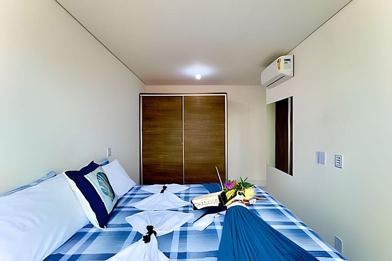 Refúgio a 50m do Mar • Piscina • Ar cond. • Wi-Fi