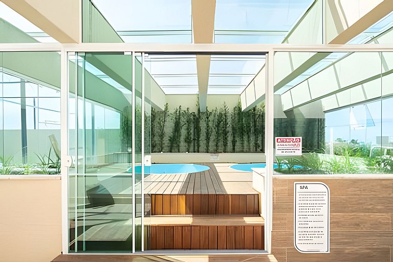 Refúgio a 50m do Mar • Piscina • Ar cond. • Wi-Fi