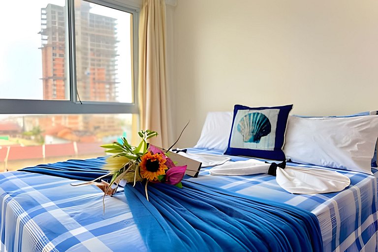 Refúgio a 50m do Mar • Piscina • Ar cond. • Wi-Fi