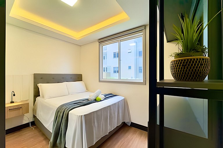 Pé na Areia c/ Piscina e Churrasqueira Privativa.