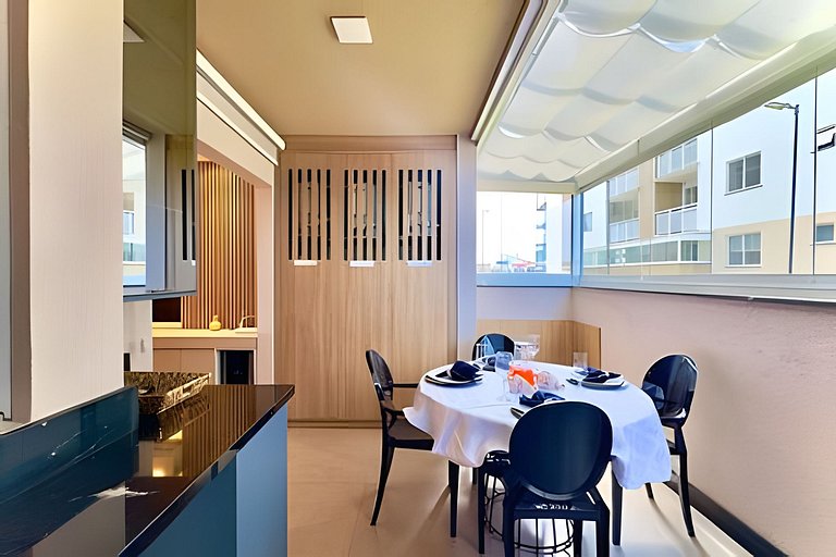 Pé na Areia c/ Piscina e Churrasqueira Privativa.