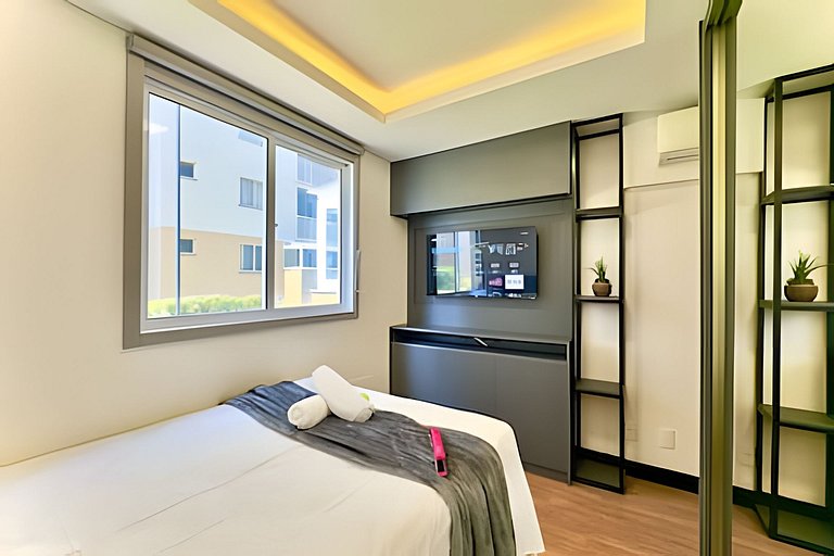 Pé na Areia c/ Piscina e Churrasqueira Privativa.