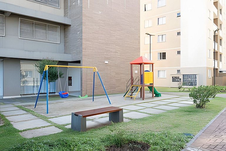 Pé na Areia c/ Piscina e Churrasqueira Privativa.