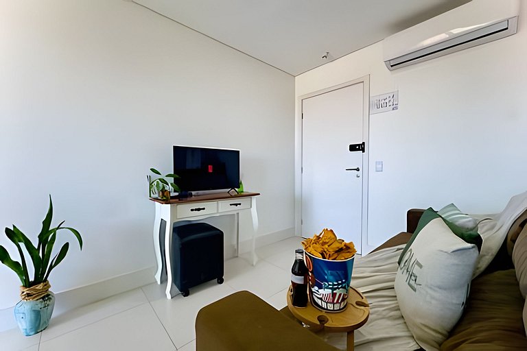 Refúgio a 50m do Mar • Piscina • Ar cond. • Wi-Fi