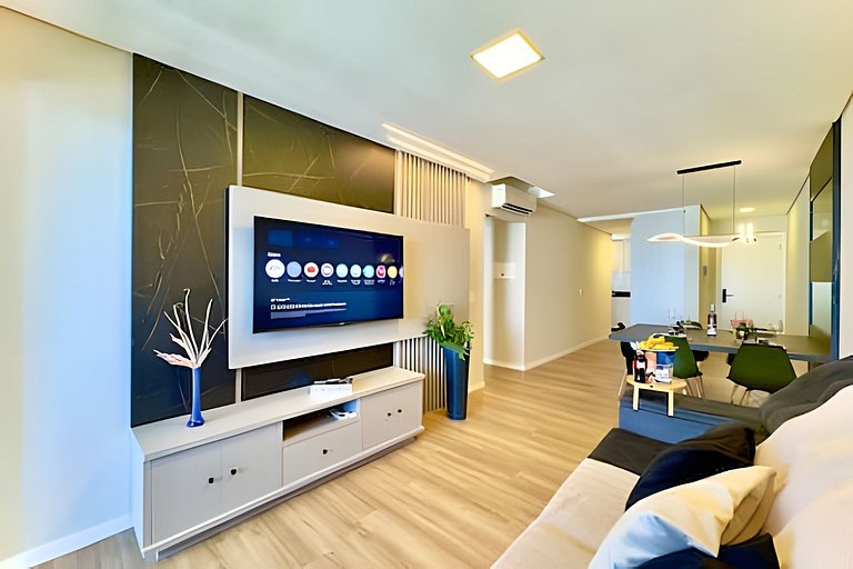 VISTA MAR a 150m PRAIA Churrasq. e Ar condicionado