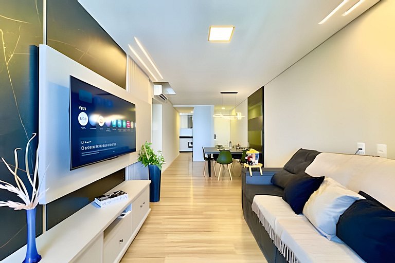 VISTA MAR a 150m PRAIA Churrasq. e Ar condicionado