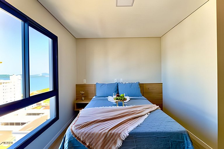 VISTA MAR a 150m PRAIA Churrasq. e Ar condicionado