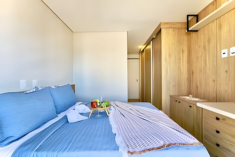 VISTA MAR a 150m PRAIA Churrasq. e Ar condicionado