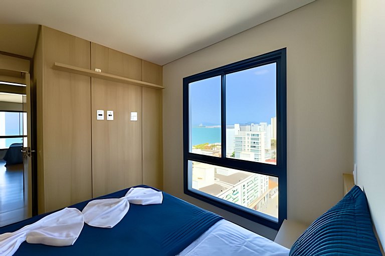 VISTA MAR a 150m PRAIA Churrasq. e Ar condicionado