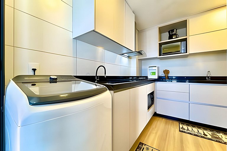 VISTA MAR a 150m PRAIA Churrasq. e Ar condicionado