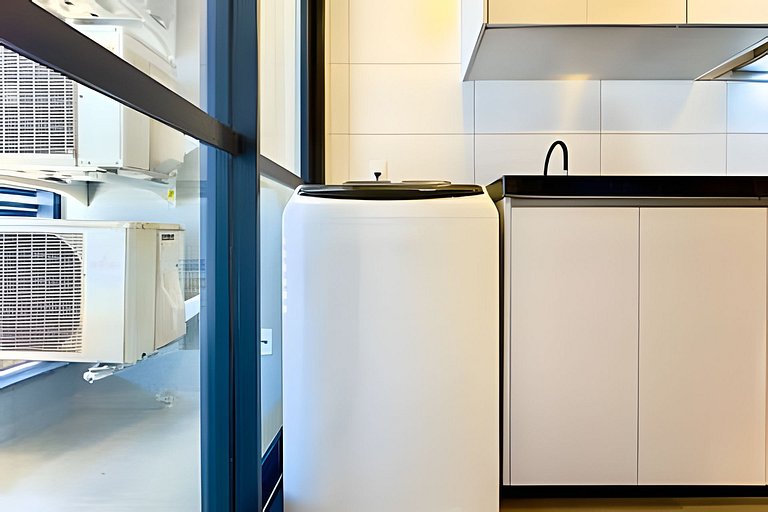 VISTA MAR a 150m PRAIA Churrasq. e Ar condicionado