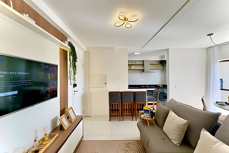 A 300m PRAIA c/Piscina Ar e 8min Beto Carrero