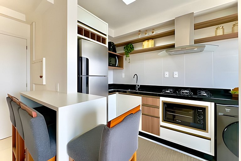 A 300m PRAIA c/Piscina Ar e 8min Beto Carrero