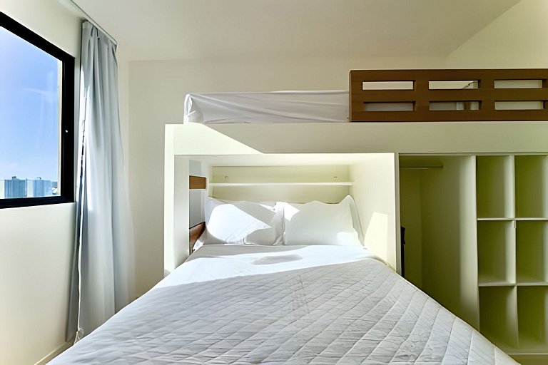 A 300m PRAIA c/Piscina Ar e 8min Beto Carrero