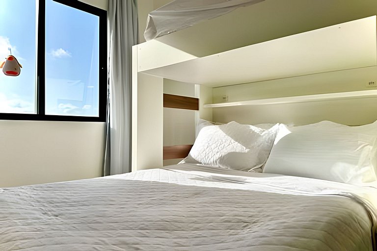 A 300m PRAIA c/Piscina Ar e 8min Beto Carrero