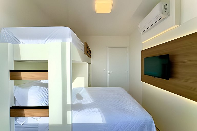 A 300m PRAIA c/Piscina Ar e 8min Beto Carrero