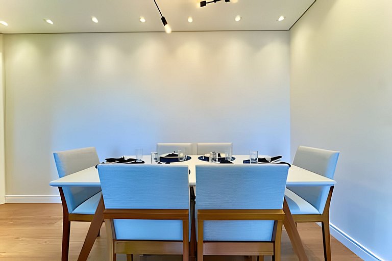 Apto 150m da PRAIA c/ Piscina, Churrasq. e Wi-Fi