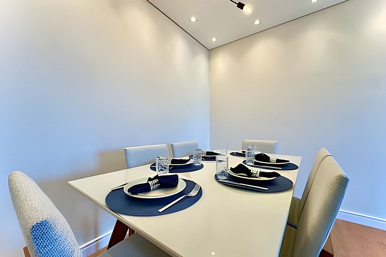 Apto 150m da PRAIA c/ Piscina, Churrasq. e Wi-Fi