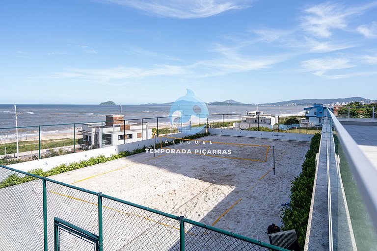 Frente Mar: Pé na Areia em Condomínio Completo