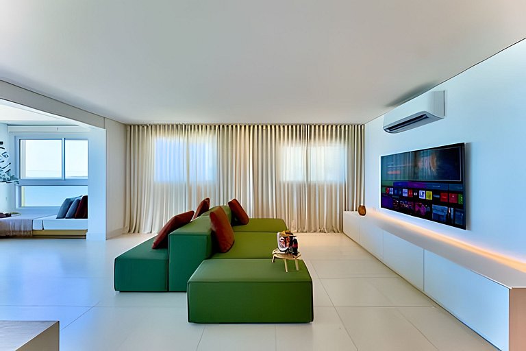 Frente Mar • Home Club Pé na Areia • Piscina