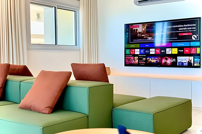 Frente Mar • Home Club Pé na Areia • Piscina