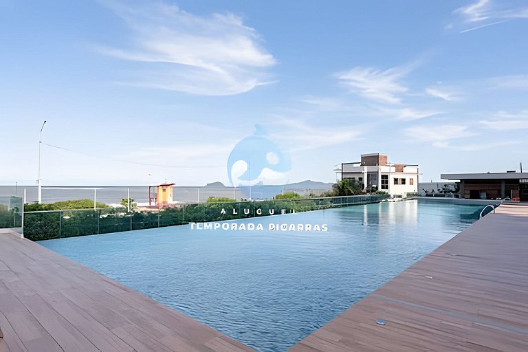 Frente Mar • Home Club Pé na Areia • Piscina