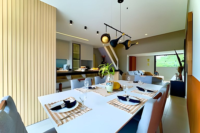 Casa c/Piscina e Churrasq. Privativa 300m da Praia