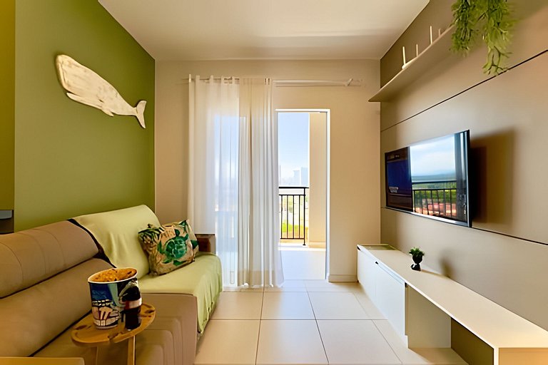 Vista Mar A 150m da Praia Piscina Churrasqueira