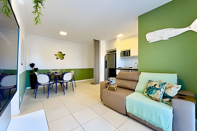 Vista Mar A 150m da Praia Piscina Churrasqueira