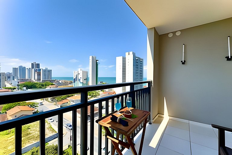 Vista Mar A 150m da Praia Piscina Churrasqueira